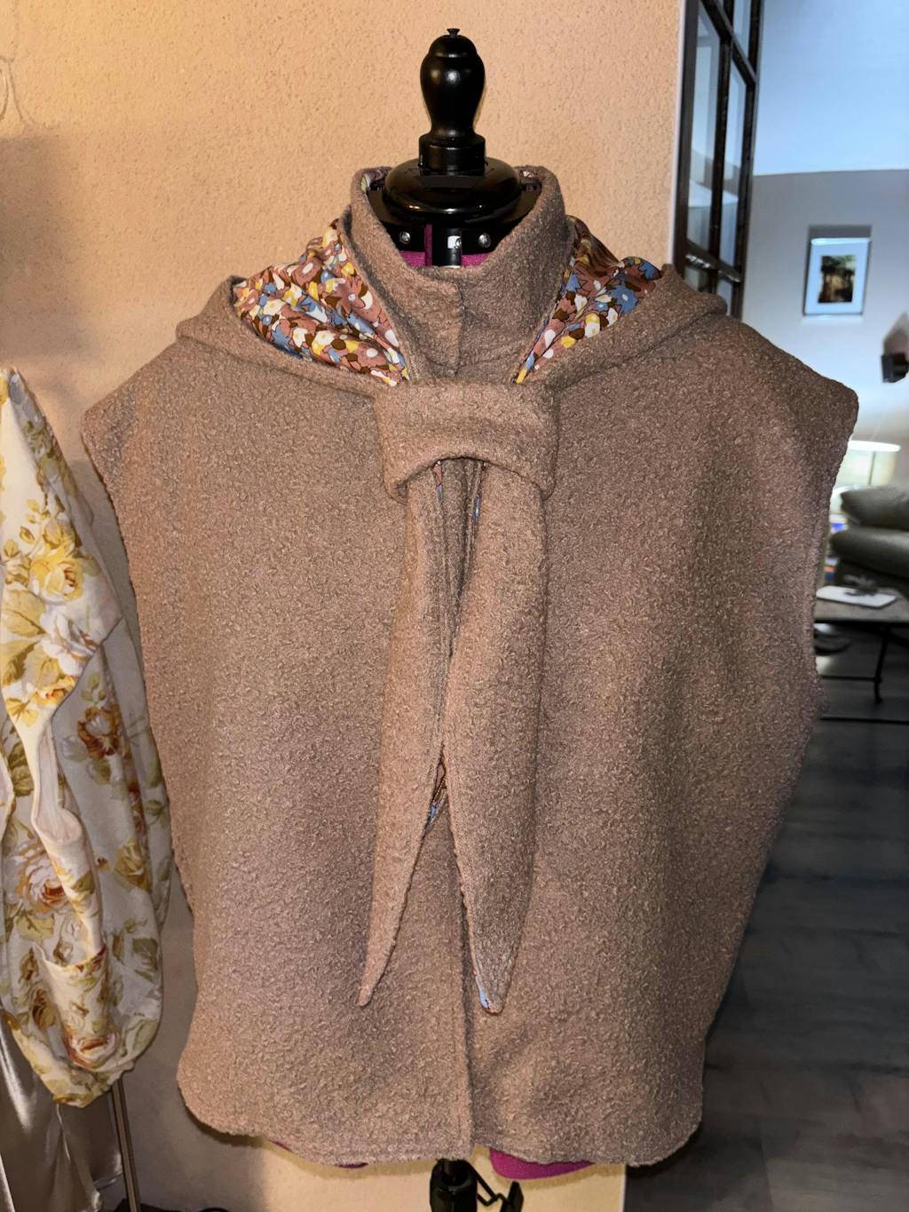 Patron de couture veste OPHELIA avec capuche amovible