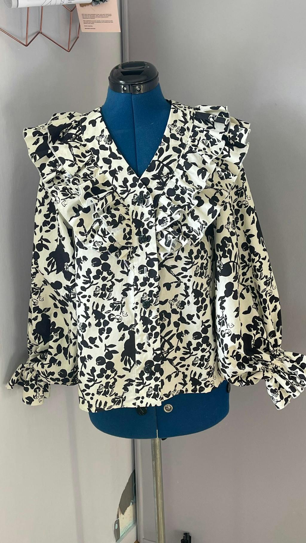 Patron de couture chemisier FROUFROU