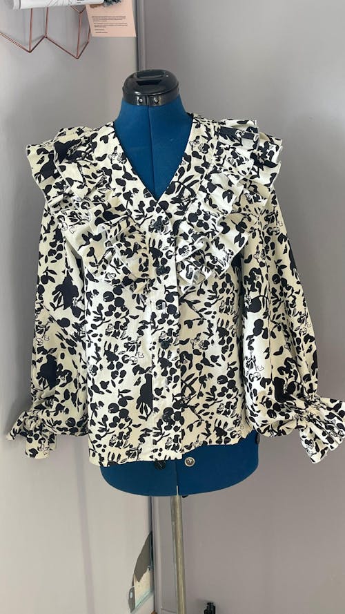 Patron de couture chemisier FROUFROU