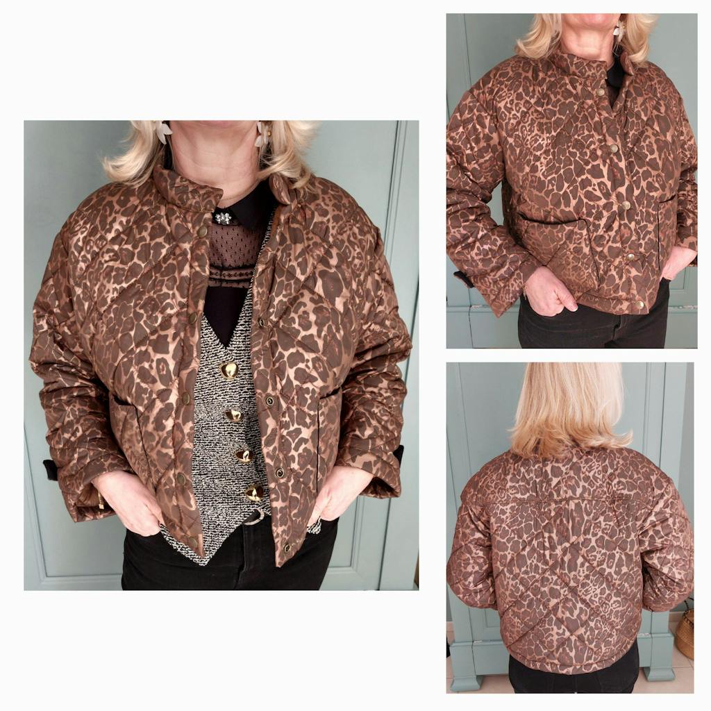 Patron de couture veste OPHELIA avec capuche amovible