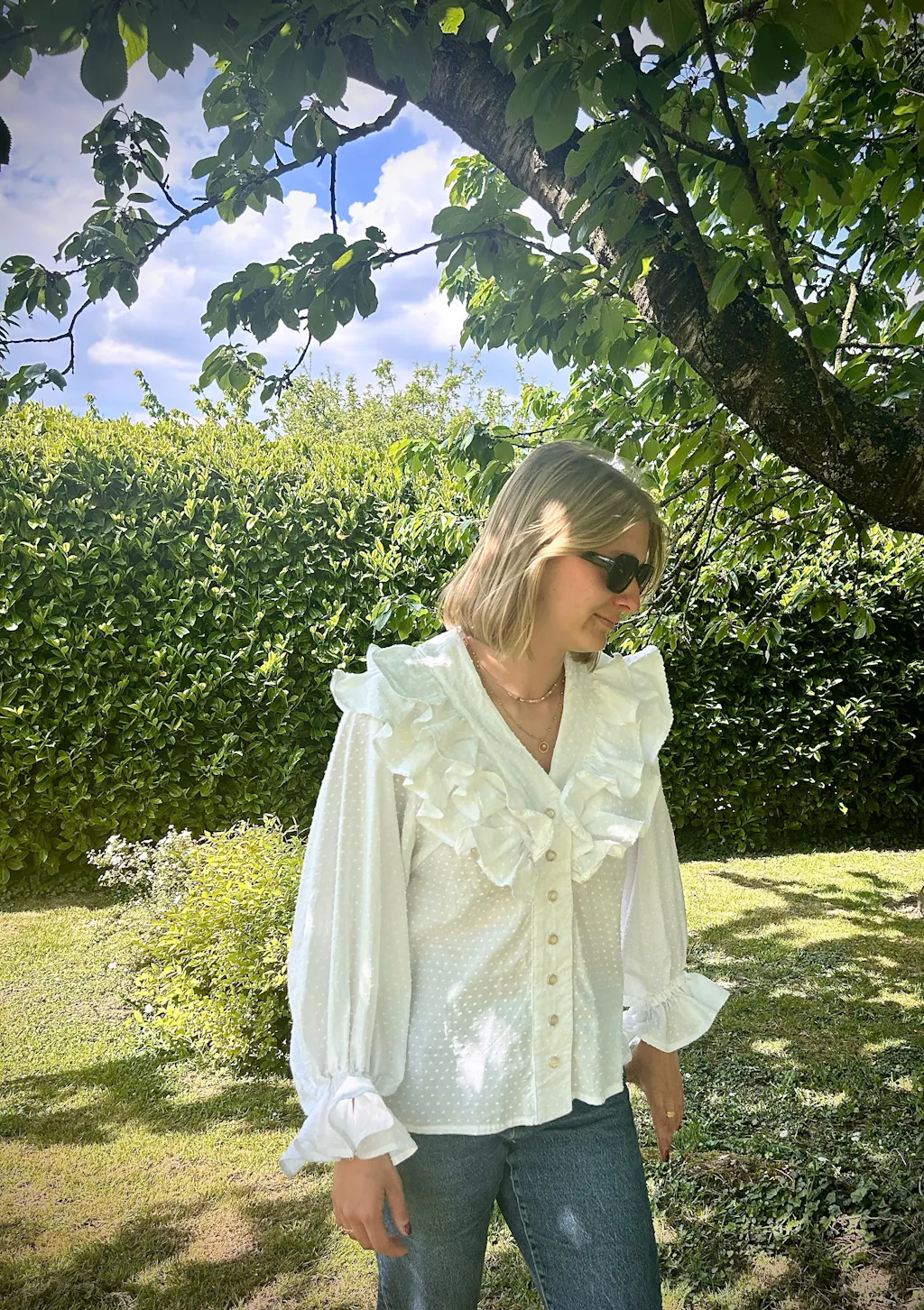 Patron de couture chemisier FROUFROU