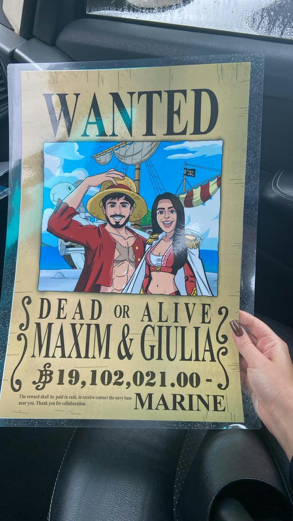 Ritratto Personalizzato One Piece