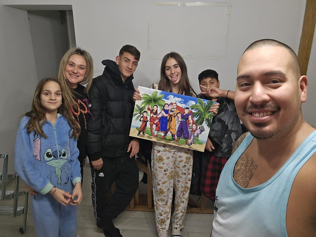 Ritratto Personalizzato Diventa Super Saiyan