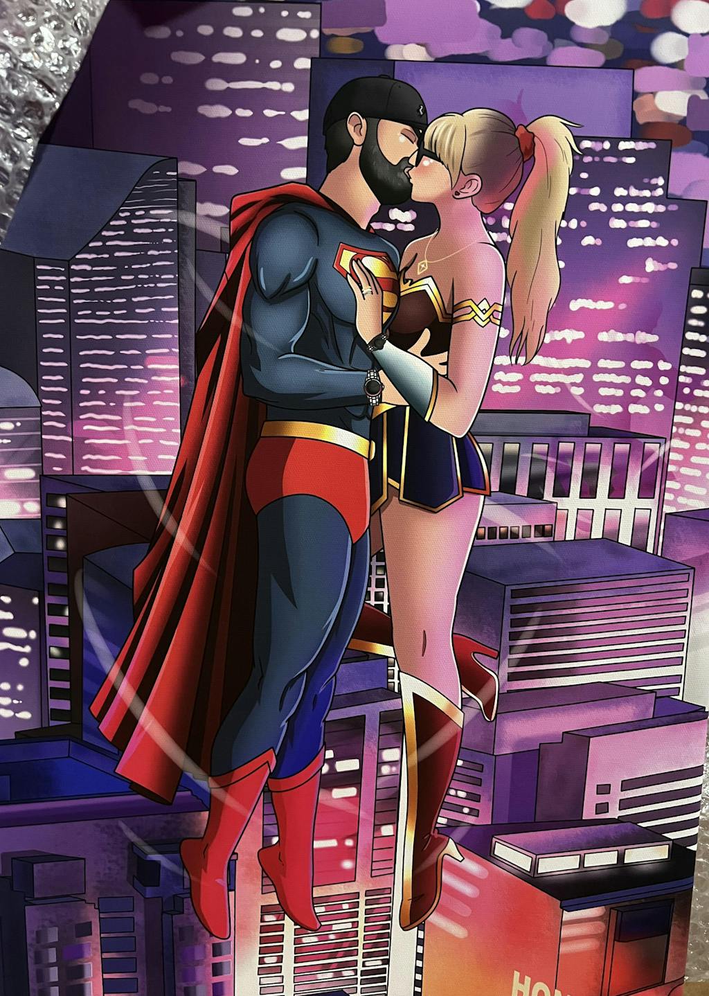 Ritratto personalizzato - Trasformati in supereroe!