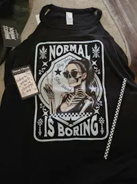 Normal is boring rockstar tank