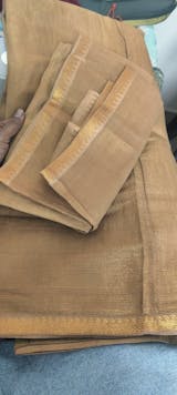 Jet Black - Karthigai Silk Cotton Rettapetta and Classic Temple Border - Best for Gifting