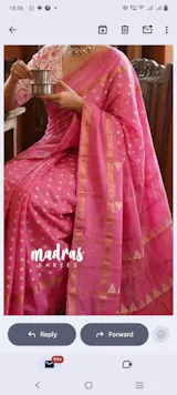Rose Milk Pink - Subbulakshmi - Sungudi 100 Count Saree Rettapetta Rudraksham Border with square Buttas and floral Blouse Combo - Best for Casual Wear | Summer Wear | School | College | Office wear