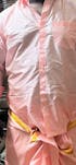 Premium Japan Silk Dhoti Set with Gold Zari - Pink