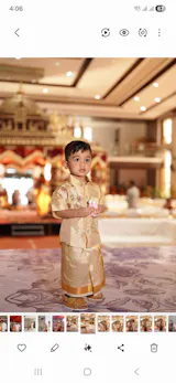 Wedding Silk Dhoti Set 8 (HandCrafted) -(DESPATCH TIME 15 DAYS)