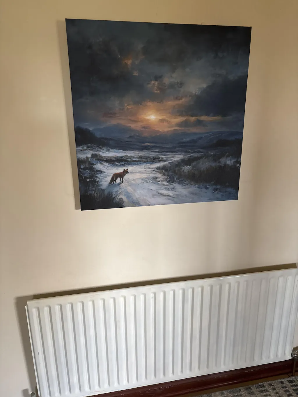 Morning Visits - Canvas Print