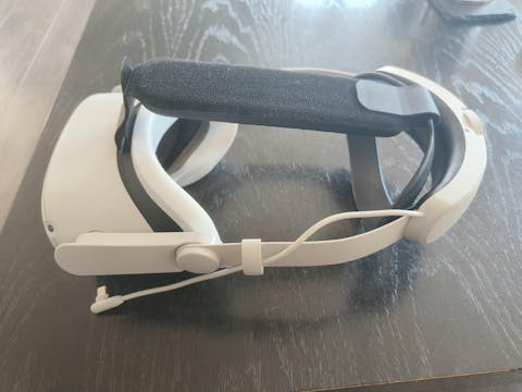 MaeckerVR Elite Head Strap with 6000mAh Battery for Meta Quest 2