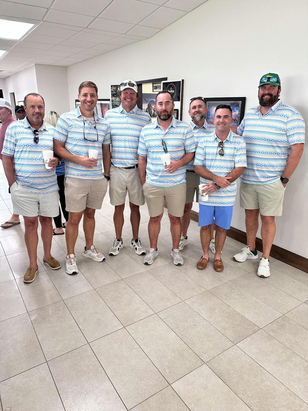 Men's Print Performance Polo