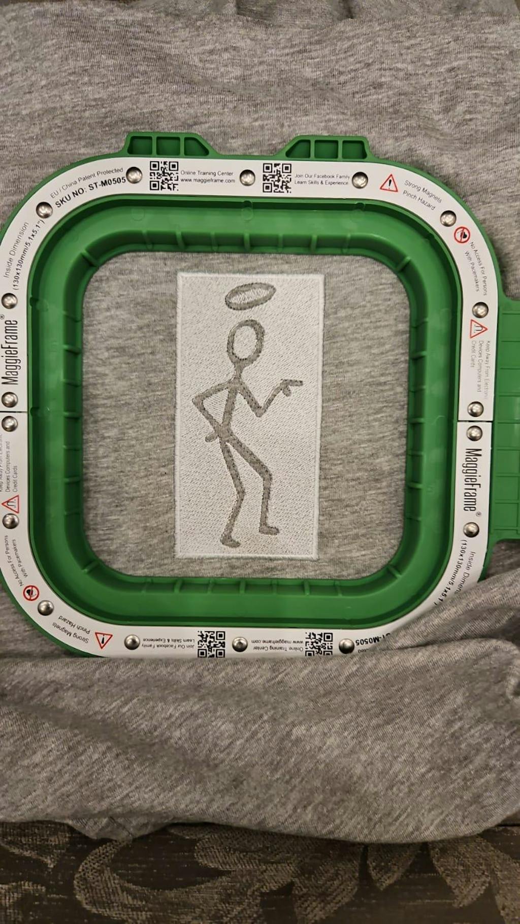 MaggieFrame Magnetic Hoop 7.7"x 12.5" | 195x315mm for Brother VR PR1X PR600 PR670E PR1000E PR1055X