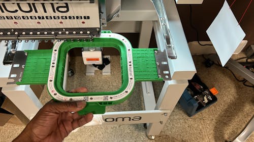 HoopTalent Hooping Station Kit with 5.1"x5.1" Magnetic Hoop for SWF