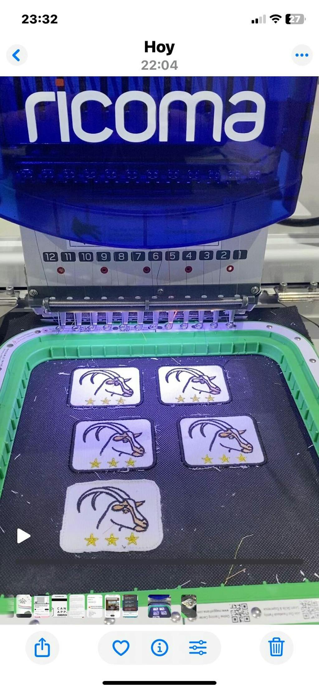 HoopTalent Hooping Station Kit for Ricoma