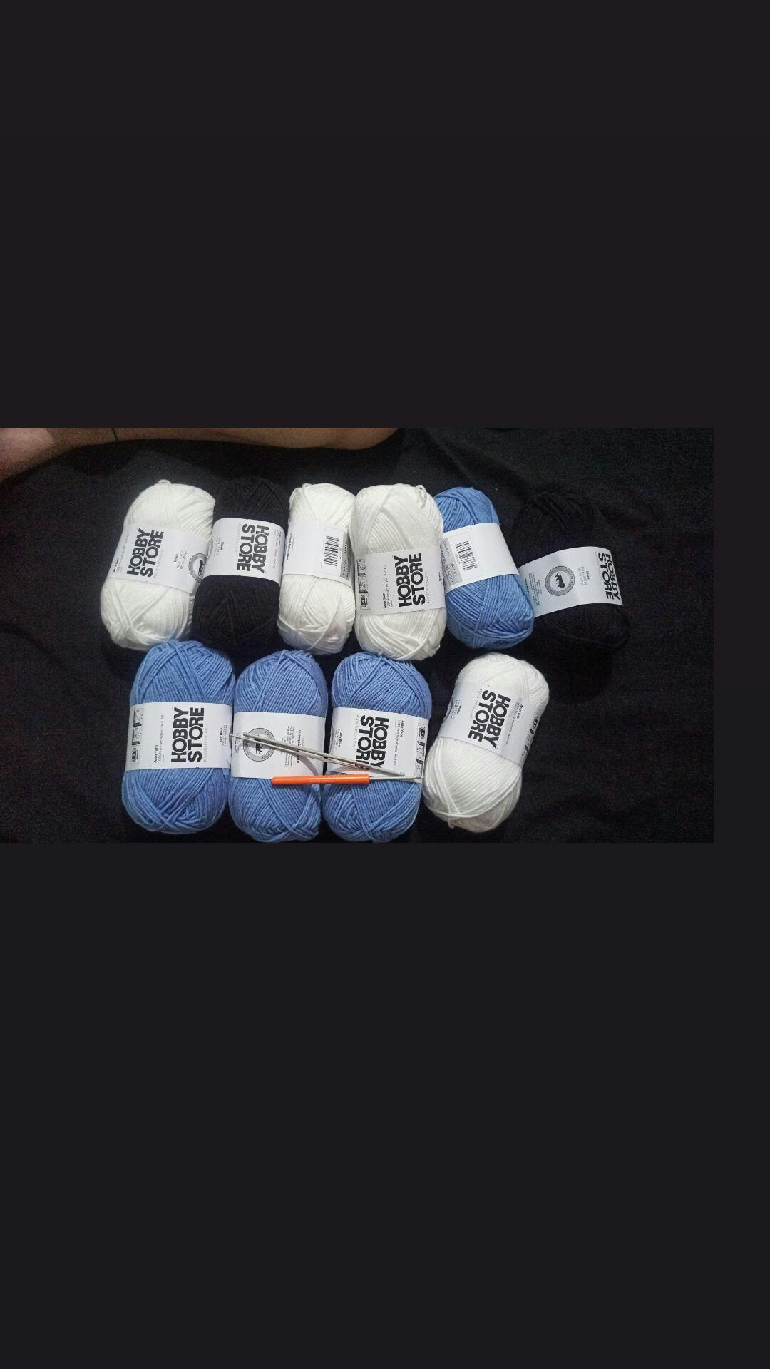 Aran AntiPill Yarn by Hobby Store Sky Blue 2003