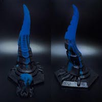 CEPHALLUS - UV - Black Colour Drip - Made to order