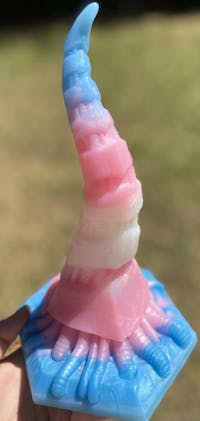 CEPHALLUS - Trans Flag - UV/ GITD