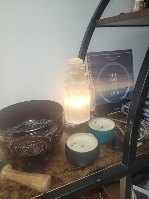 Cavansite on Heulandite Specimen