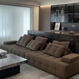 Pre Sale Genuine Leather Lawrence Sofa