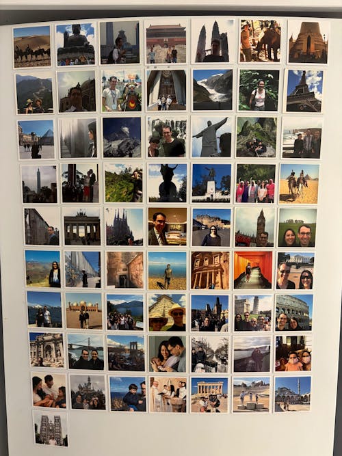 MagnaPix Photo Fridge Magnets (set of 8)