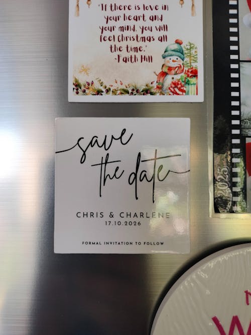 Save The Date Magnets