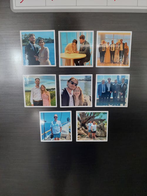 MagnaPix Photo Fridge Magnets (set of 8)