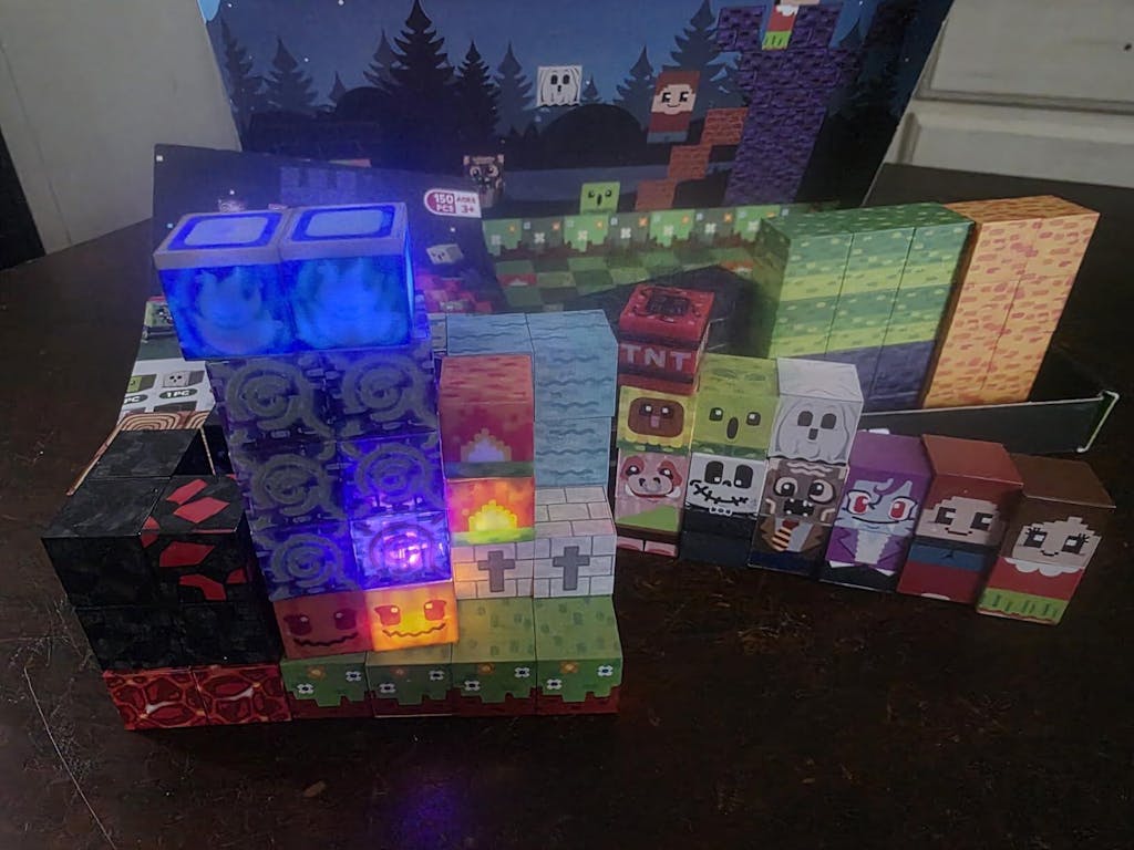 Magnetopia™【Zombie Land】Magnetic Building Blocks | 150 PCS | 0.8" | Glowing