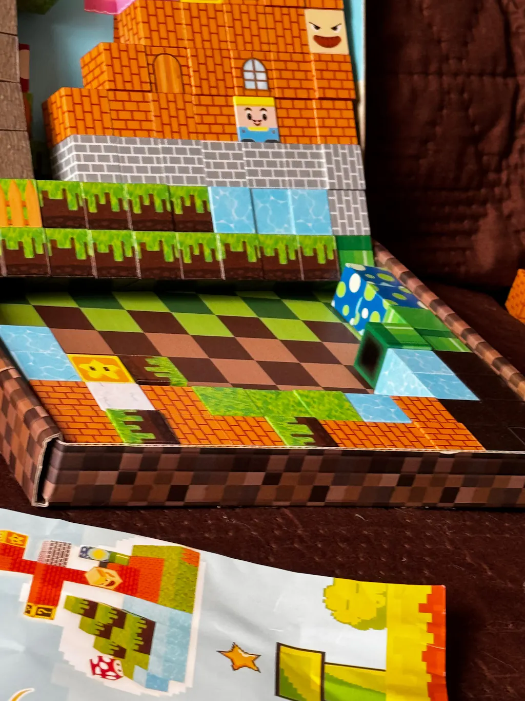 Magnetopia™【Clear Blue】Magnetic Building Blocks | 100 PCS | 0.8" | Castle