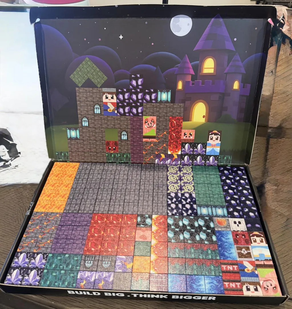 Magnetopia™【Pigman Nest】Magnetic Building Blocks | 150 PCS | 0.8" | Glowing