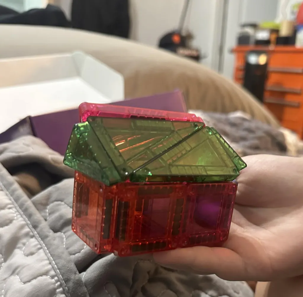 Magnetopia™【Geometric Set】Magnetic Building Blocks | 75-100 PCS | 1.5" | Tile