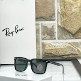 prada Luxury Transparent Square Frame Sunglasses – UV Protection