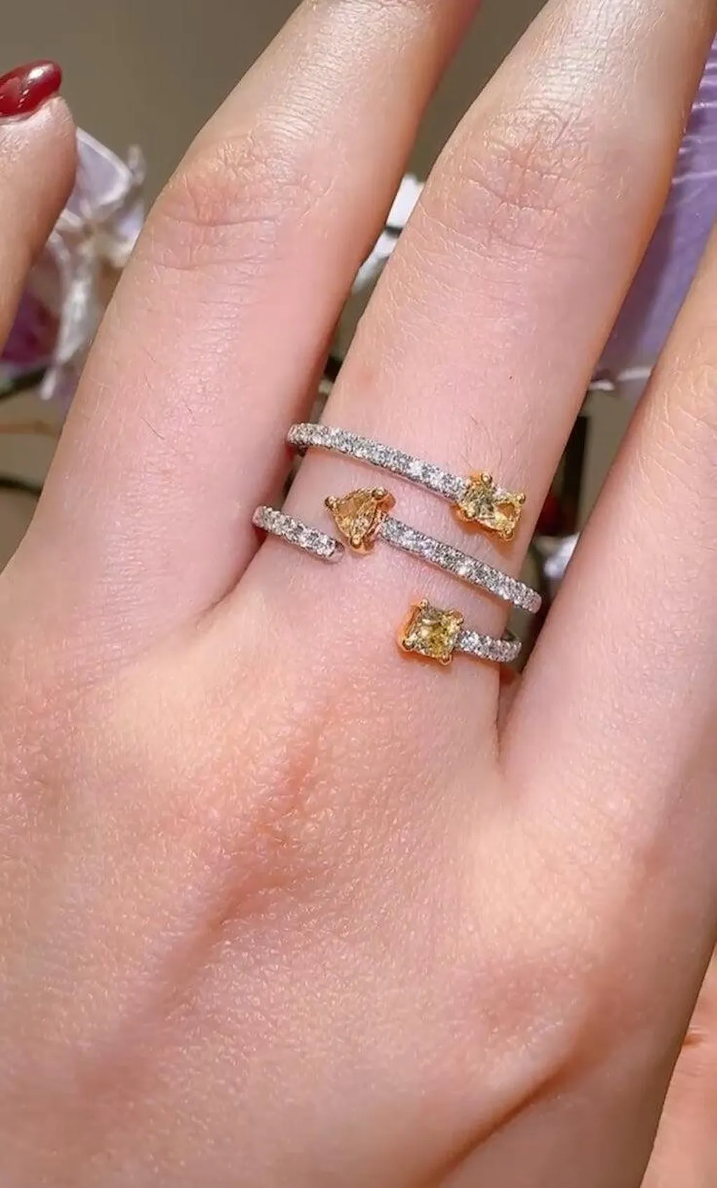 Rosé Temptation Ring