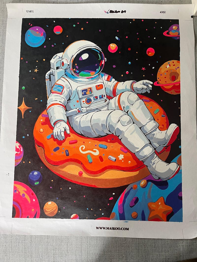 Dessert Under the Moon - Paint by Numbers Kit