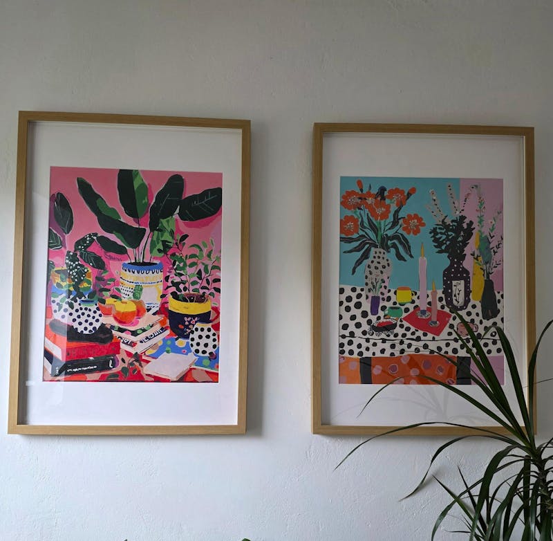 Books and Green Plants - Paint by Numbers Kit