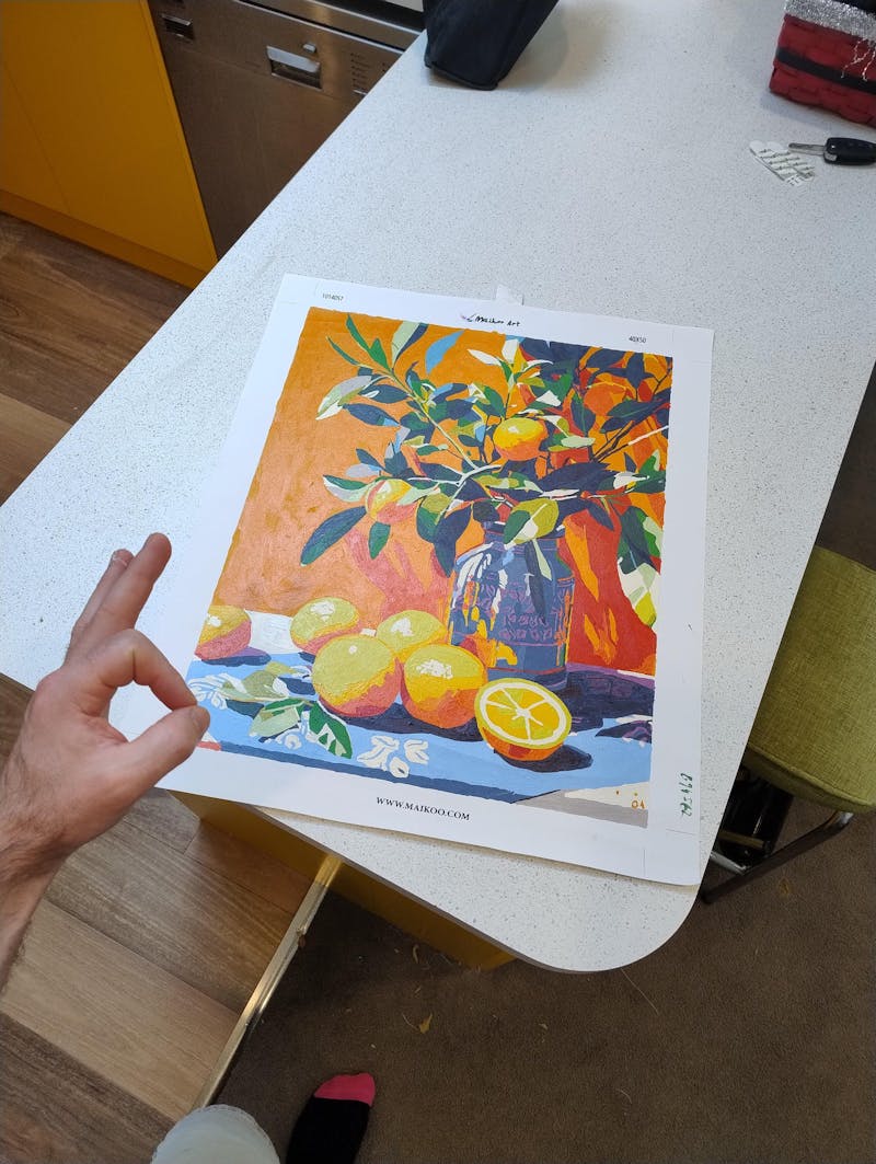 Orange - Paint by Numbers Kits