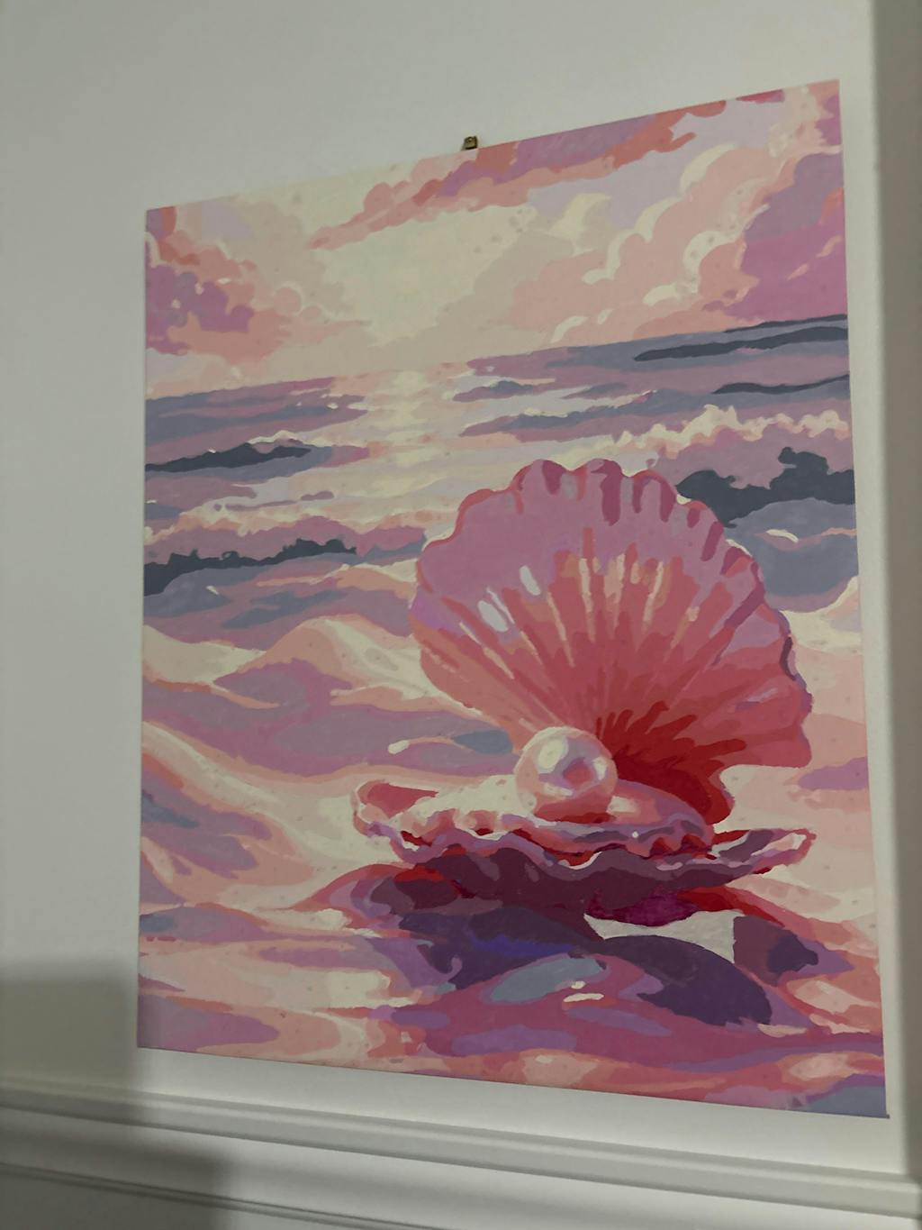 Pink Beach Pearls - Paint by Numbers Kit