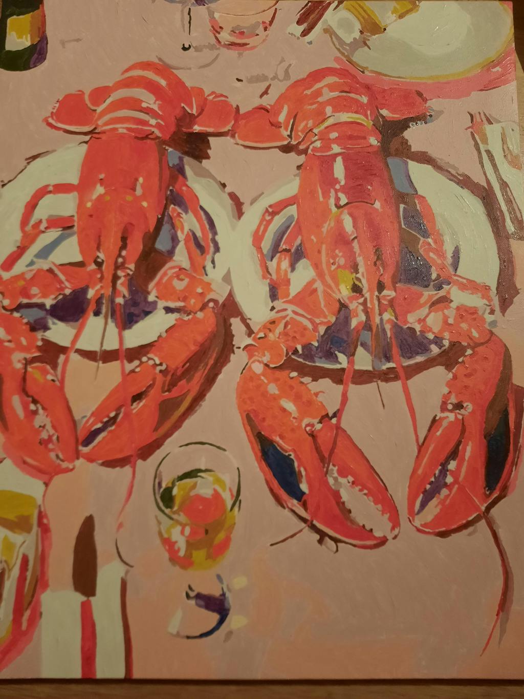 Lobster Paint by Numbers