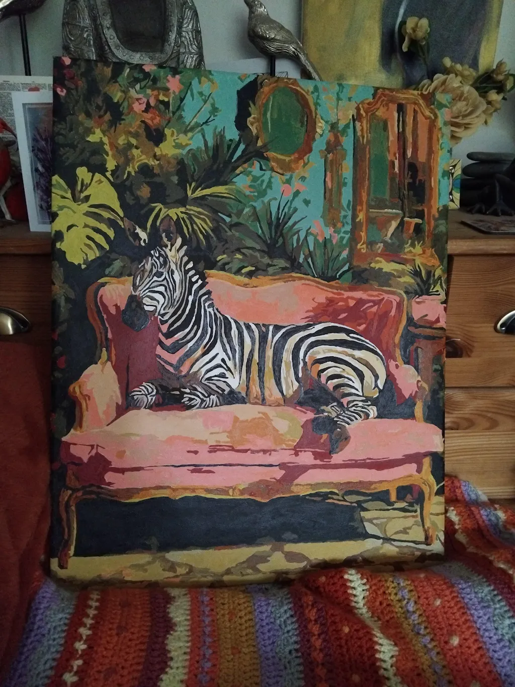 Zebra in the Gilded Menagerie