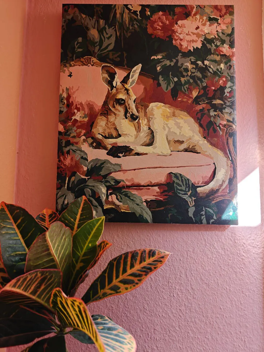 The Kangaroo in the Floral Boudoir