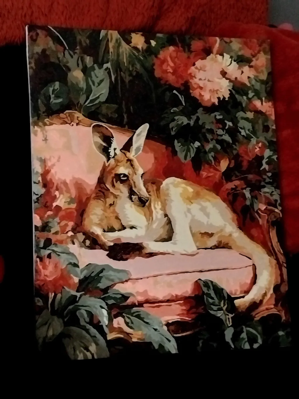 The Kangaroo in the Floral Boudoir