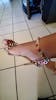 Clearly A Stud Rainbow Heeled Sandal