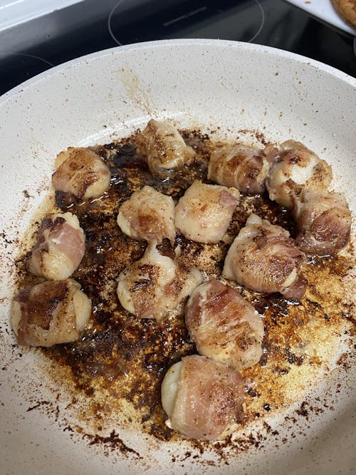 Applewood Smoked Bacon Wrapped Scallops - 1 lb