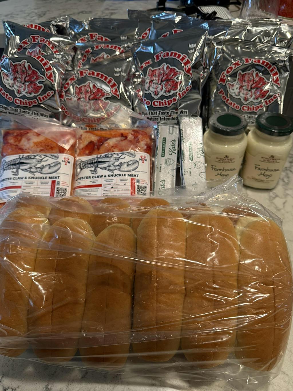 Maine Lobster Roll Kit (6-Pack)