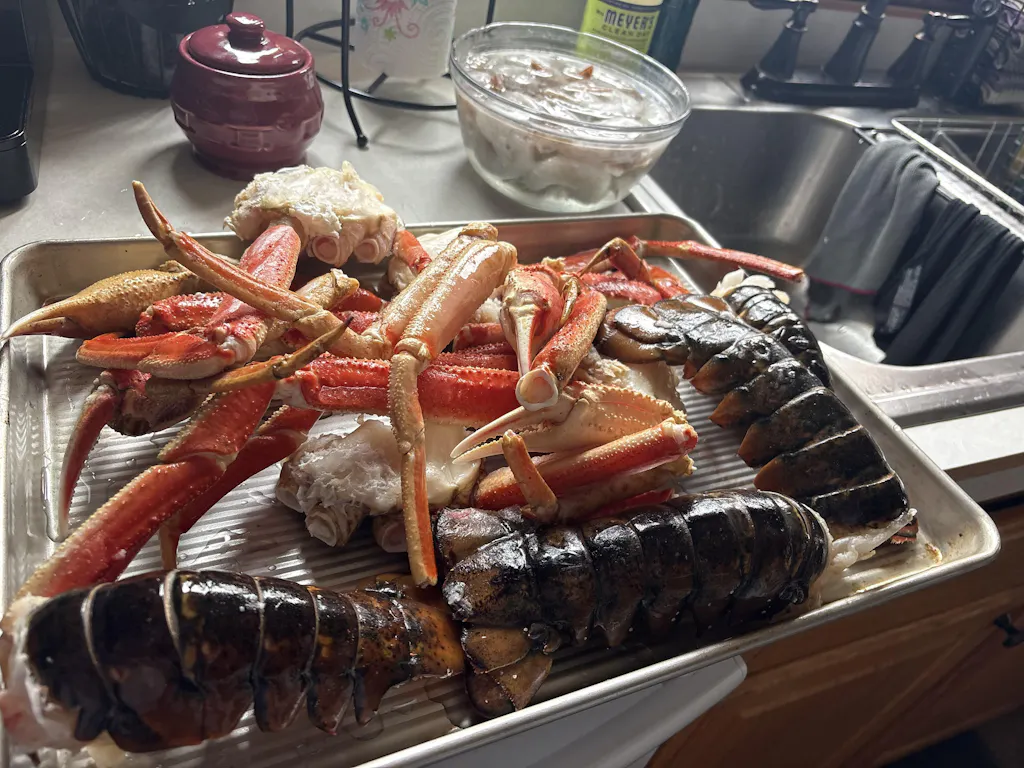 Alaskan Snow Crab (Bairdi) Clusters x 2