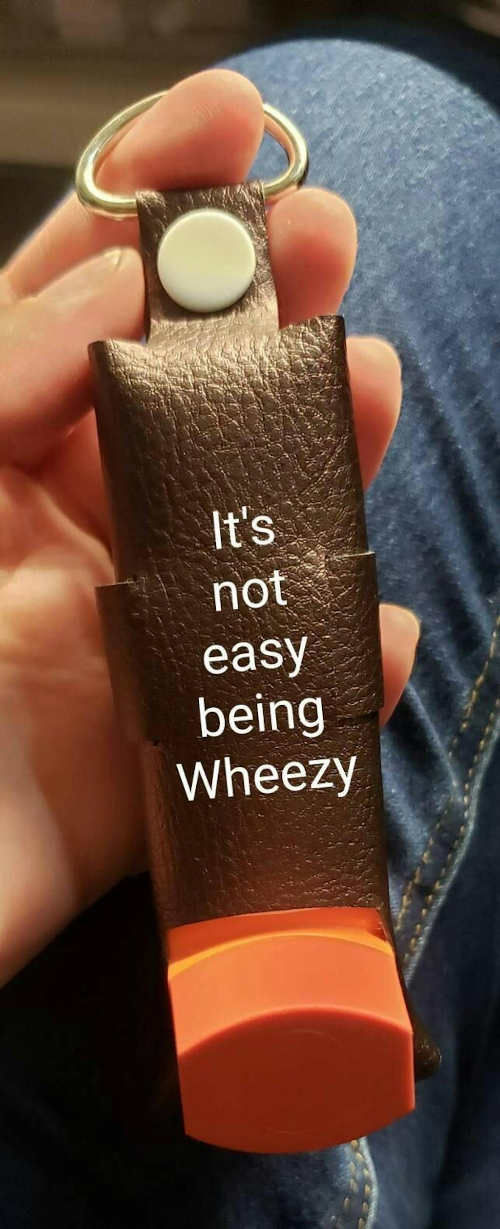 Asthma Inhaler Holder SVG Puffer Cover SVG Inhaler Keychain