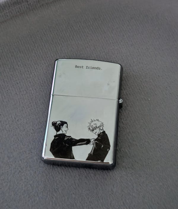 Briquet personnalisé Satoru et Geto