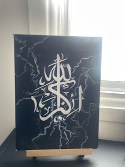 Custom Name & Logo Paintings – Personalized Hand-Painted Art