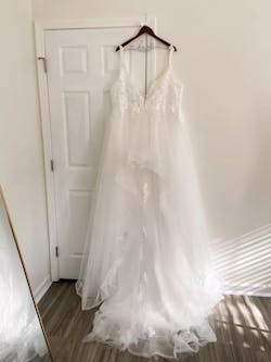 Long Boho A-Line Backless Wedding Dress 3D Flowers Spaghetti Straps Bride Dresses Princess Floor Length Wedding Gowns