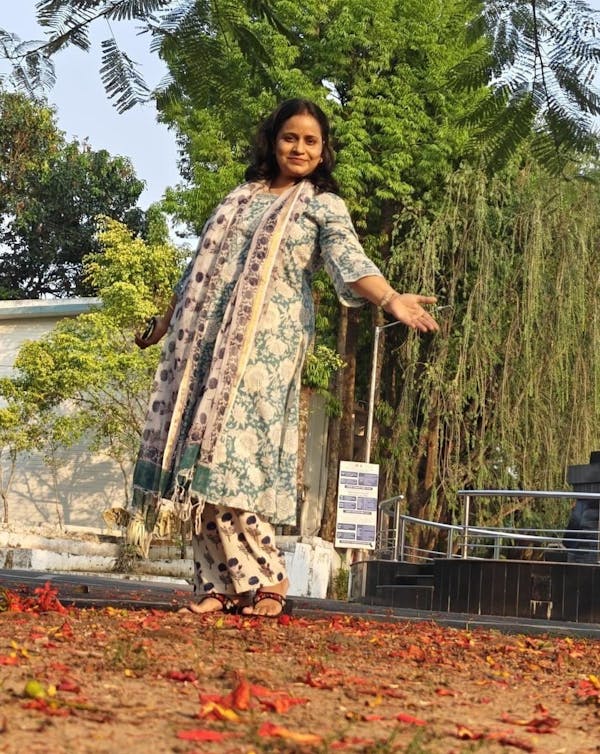 Sanganeri Persian Green Aline Kurta with Pant and Dupatta. (set of 3)